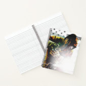 American Flag Welder Notizblock (Innenseite)