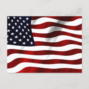 "American Flag Wing", populäres Design, Postkarte