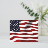 "American Flag Wing", populäres Design, Postkarte (Stehend Vorderseite)
