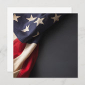 American Flag, wir haben Chalkboard Ankündigung (Vorne/Hinten)