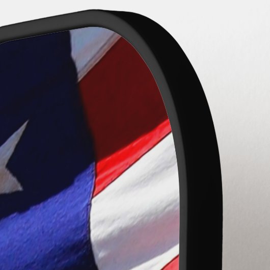 American Flag with Bald Eagle Pickleball Schläger (Linke Seite)