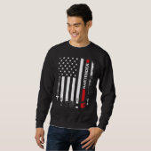 American Flag With Bartender  For Women Men Sweatshirt (Vorne ganz)