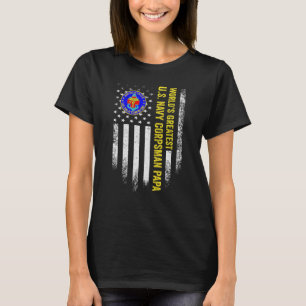 American Flag World S Beste US Navy Corpsman Ve T-Shirt