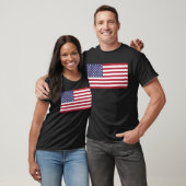 American Flag (Wörter hinzufügen, wenn Sie zu gewo T-Shirt (Unisex)