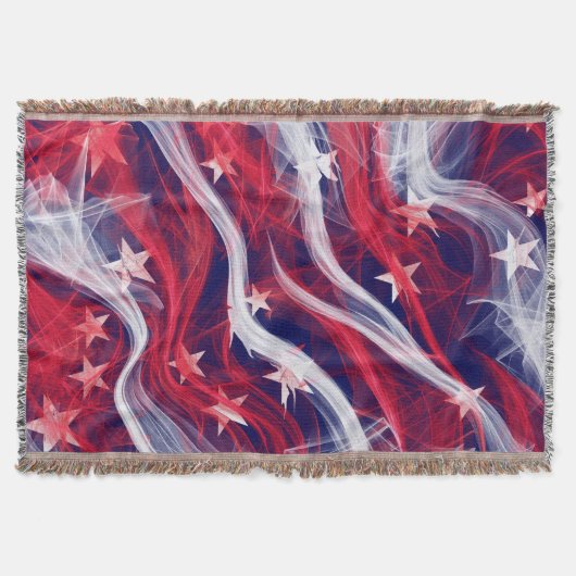 American flagge Throw Blanket Decke (Vorderseite)