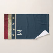 American Flags Rustic Country Patriotic Badhandtuch Set (Handtuch)