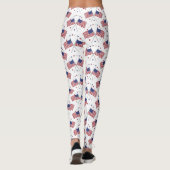 American Flags Thunder_Cove Patriotic 4. Juli Leggings (Rückseite)