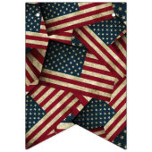 American Flags Wimpelkette (Dritte Fahne)