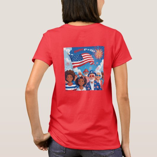 American Flame T-Shirt (Rückseite)