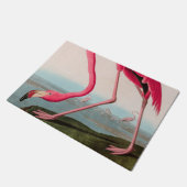 American Flamingo Birds of America Audubon Print Fußmatte (Schrägansicht)