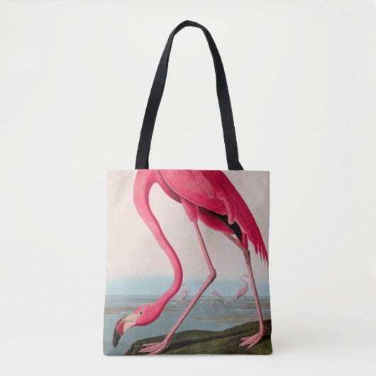 American Flamingo Birds of America Audubon Print Tasche (Vorderseite)