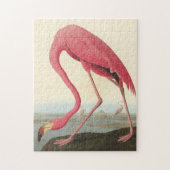 American Flamingo ~ John James Audubon 11 x 14 Puzzle (Vertikal)