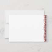 American Flamingo Mitteilungskarte (Rückseite)