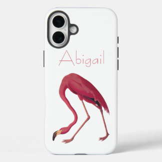 American Flamingo Vintage Audubon Birds of America iPhone 16 Plus Hülle