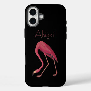 American Flamingo Vintage Audubon Birds of America iPhone 16 Plus Hülle