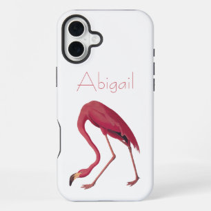 American Flamingo Vintage Audubon Birds of America iPhone 16 Plus Hülle