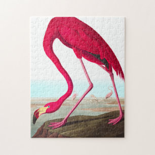 American Flamingo von John James Audubon Puzzle
