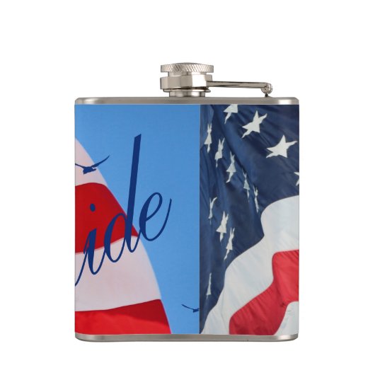 American Flask Flachmann (Rückseite)