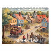 American Folk Art Calendar Kalender (Titelbild)