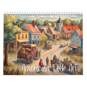 American Folk Art Calendar Kalender