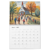 American Folk Art Calendar Kalender (Mär 2027)