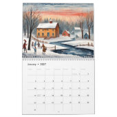 American Folk Art Calendar Kalender (Jan 2027)