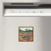American Folk Style Oil Rige Magnet (In Situ (Geschirrspüler))