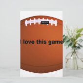 American Football (Stehend Vorderseite)