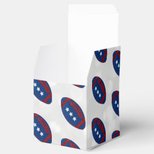 American Football 4. Juli Glitter Geschenkschachtel