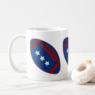 American Football 4. Juli Glitter Kaffeetasse