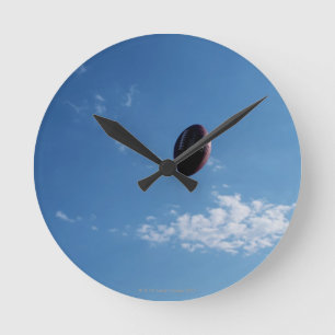 American Football 4 Runde Wanduhr