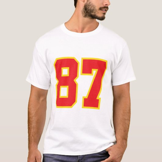 American Football 87 Number Shirt (Vorderseite)