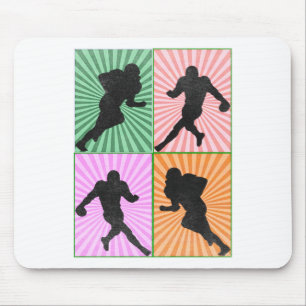 American Football Artwork für Fußballfans Mousepad