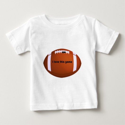 American Football Baby T-shirt (Vorderseite)