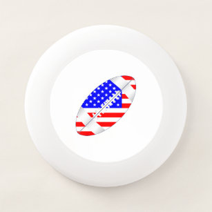 American Football Ball Flag Wham-O Frisbee