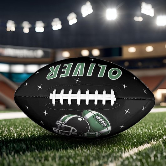 American Football Ball Helmet Cartoon Name