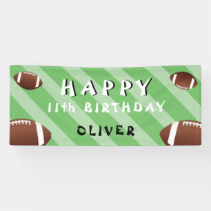 American Football Ball Sport Geburtstagsfeier Banner