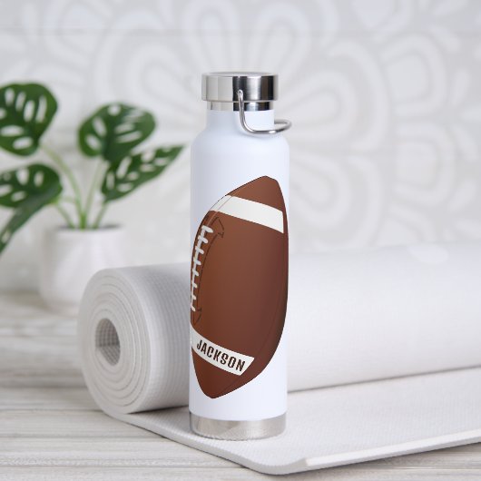 American Football Ball Trinkflasche (Yoga)