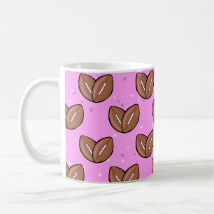 American Football Bälle in Herzform Kaffeetasse