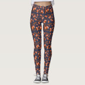 American Football Balls and Text Leggings (Vorderseite)
