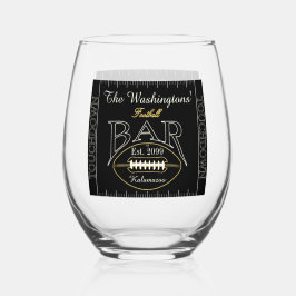 American Football Bar Trinkbehälter Cocktail Weinglas Ohne Stiel