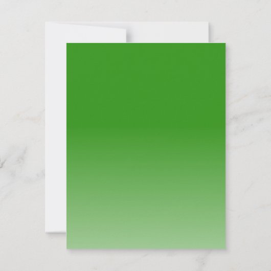 American Football Birthday Dankeskarte (Rückseite)