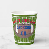 American Football Birthday Party Pappbecher (Links)