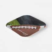 American Football Boys Happy Birthday Party Pappteller (Gewinkelt)