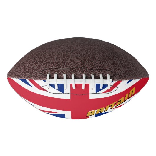 American Football & British Flag / Großbritannien (Vorderseite)