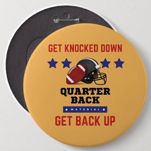 American Football Button (Vorne & Hinten)