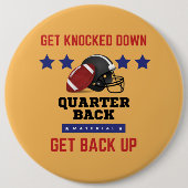 American Football Button (Vorderseite)