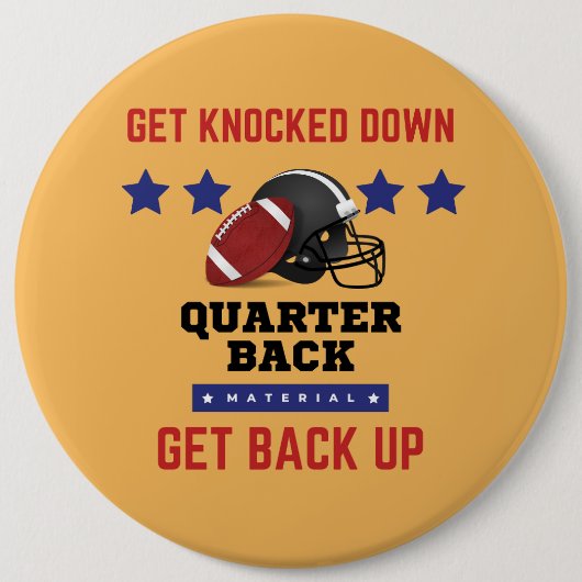 American Football Button (Vorderseite)