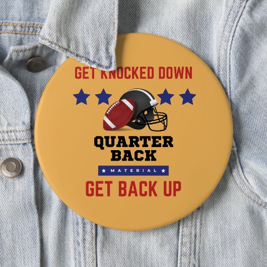 American Football Button (Beispiel)