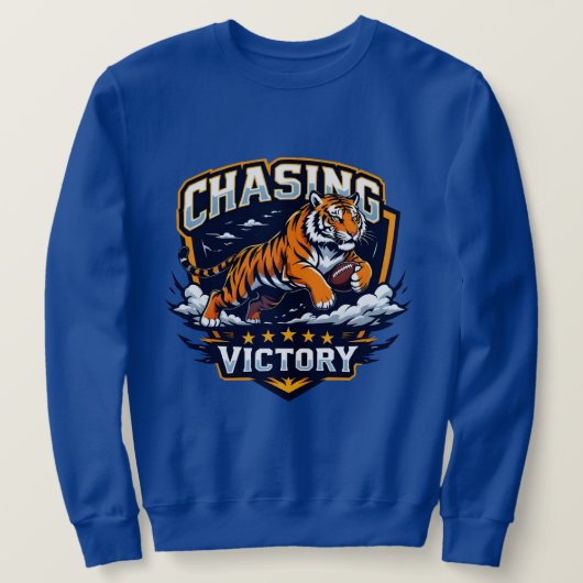 American Football Chasing Sieger Sweatshirt (Design vorne)